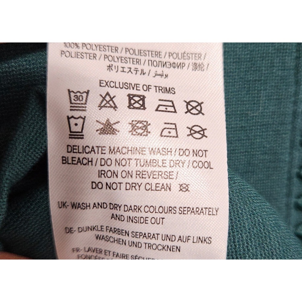 Boden Piping Zip-Up Ponte Dress 14 Green Viscose Blend Midi Office Professional - Picture 10 of 10